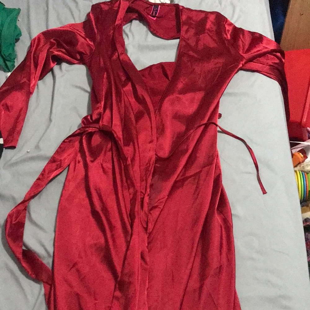 Red Lasenza robe